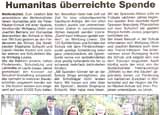 Spende Humanitas